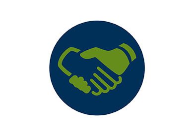 Shaking hands icon